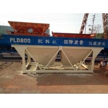 2倉配料機，PLD800混凝土配料機，電腦操控，精準配料